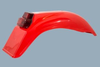 Enduro Kotflügel UFO hinten rot Klassik Geländesport