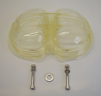 Ventildeckel transparent aussenverschraubt für BMW R 2V