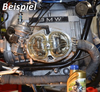 Ventildeckel transparent aussenverschraubt  BMW R 2V