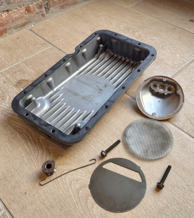 Ölwanne mit Sieb gebraucht für BMW Motorrad