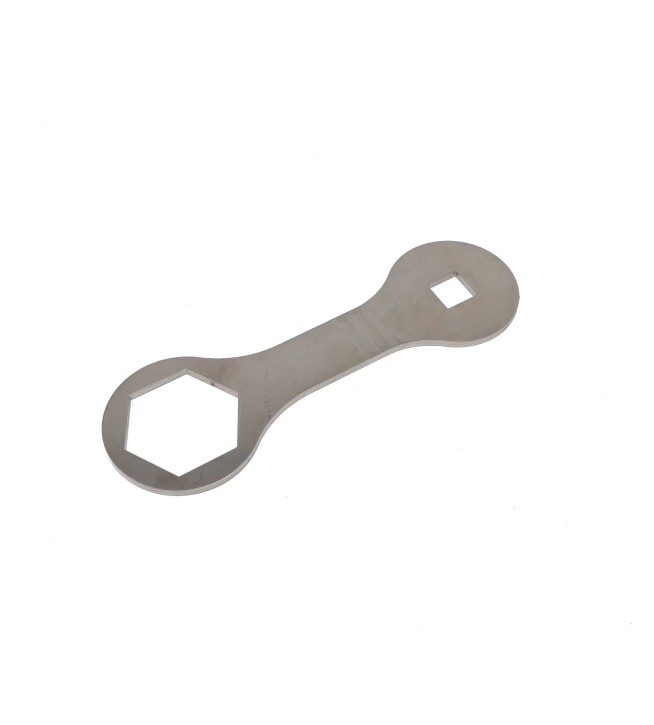 Flachringschlüssel aus Edelstahl für Hutmutter Gabelbrücke mit 36mm