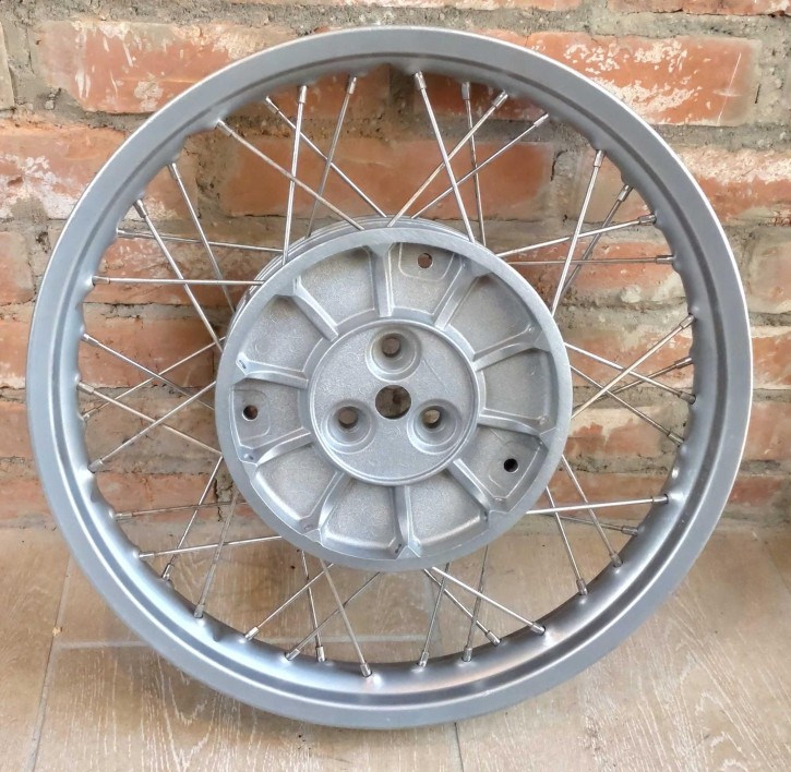 BMW R65 R80 G/S ST 12427941 Hinterrad Felge gebraucht Akront 2.50x18