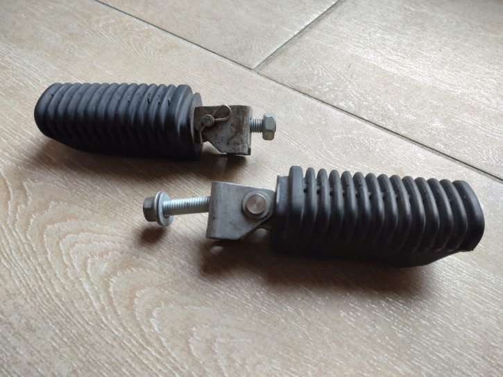 Soziusfussrasten SET für BMW 2V Boxer Modelle gebraucht
