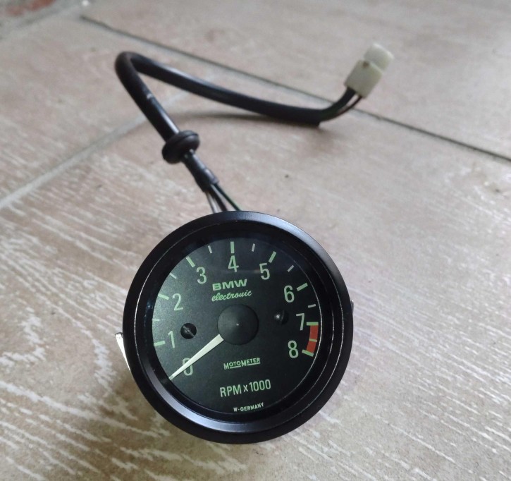 BMW Motometer 52mm BMW R65GS R80G/S R80GS Basic R100GS Drehzahlmesser