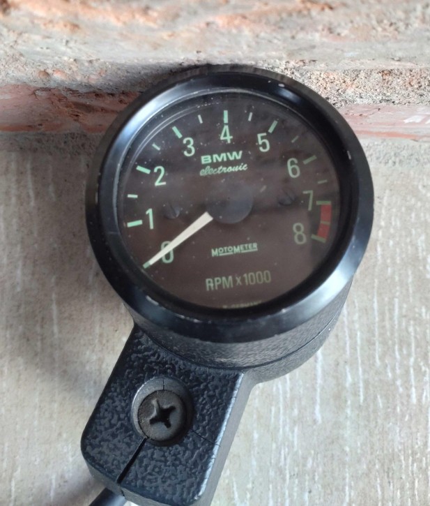 BMW Motometer 52mm BMW R65GS R80G/S R80GS Basic R100GS Drehzahlmesser gebraucht