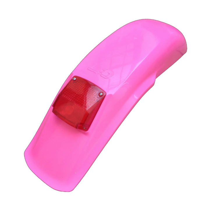 UFO Plast Hinterer Kotflügel mit Licht – Retro-Style in Pink