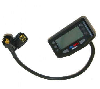 Acewell ACE-254 Motorradtachometer schwarz