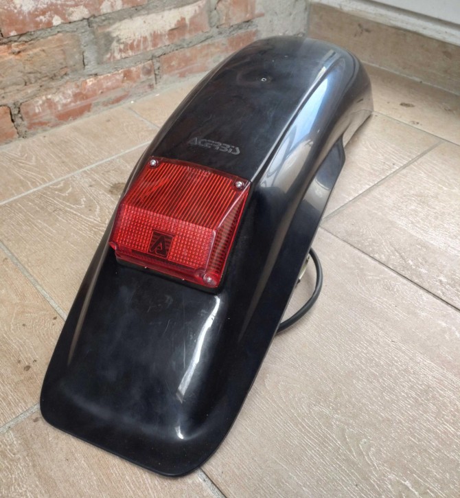 ACERBIS Kotflügel BAJA hinten schwarz B-Ware