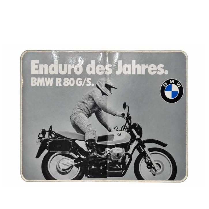Original BMW R 80 G/S Aufkleber – „Enduro des Jahres“