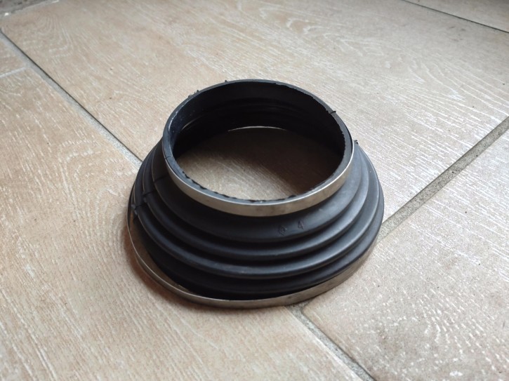 Faltenbalg 2-Ventil Paraleverschwinge hinten schwarz gebraucht