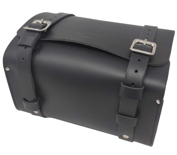 Hecktasche aus Narbenleder – Schwarz für BMW R12 G/S