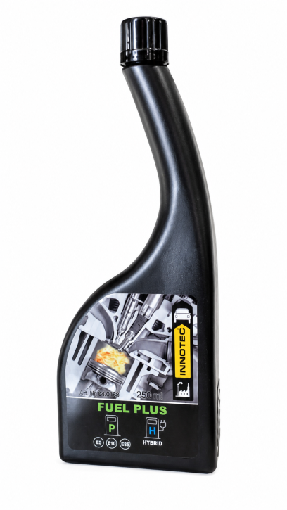 INNOTEC Fuel Plus 250 ml – Hochwirksamer Benzin-Systemreiniger für Motor & Kraftstoffsystem