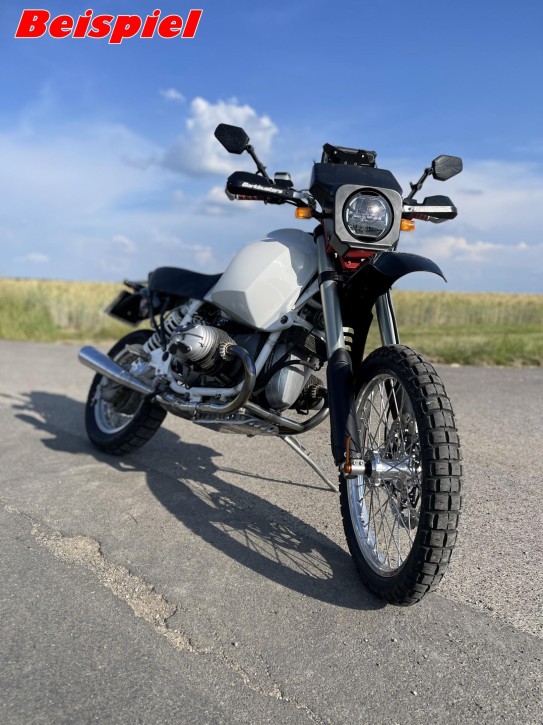 KIT Windschild mit LED Scheinwerfer Dakar 84 BMW R 80-100 GS