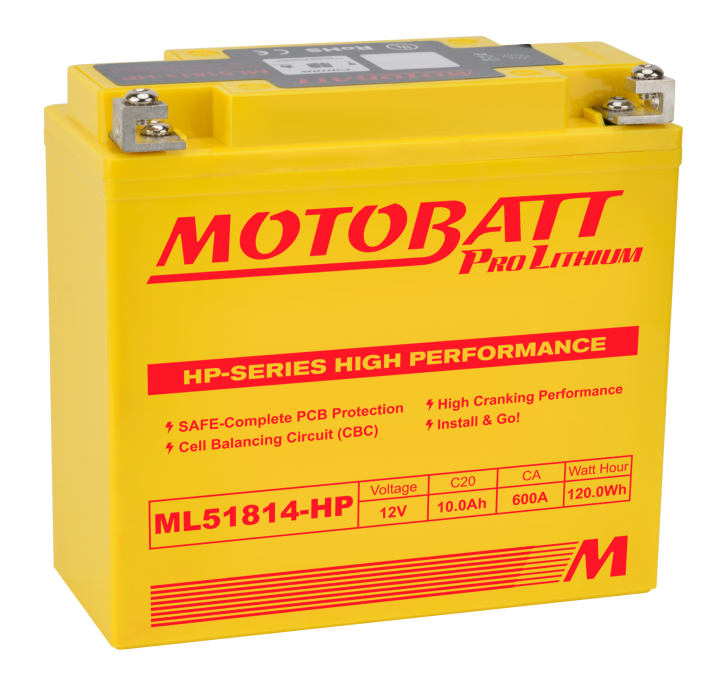 Motobatt Batterie Pro Lithium für BMW Motorrad Modelle R850 GS / R1100 GS / R1150 GS R80 G/S