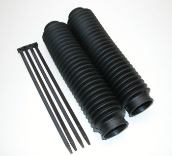 Faltenbalg für 40-42mm Marzocchi Sachs Telegabel Paar schwarz