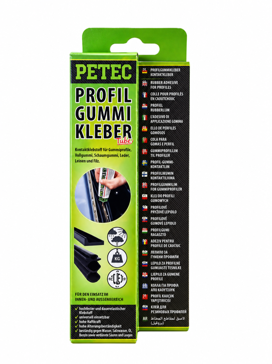 PETEC Profilgummikleber 70 ml – Gummikleber für Gummiprofile und Dichtungen