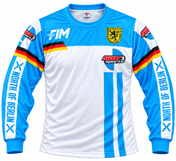 SWT-Sports Fahrerhemd Vintage Deutschland | Enduro Jersey