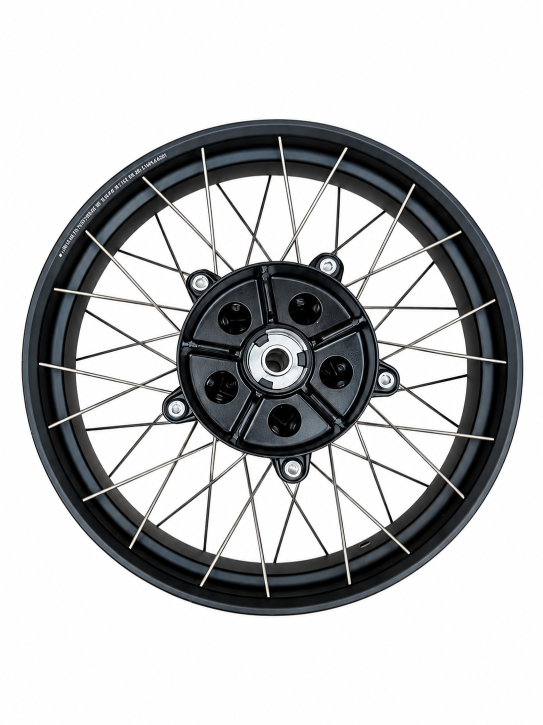BMW Original Speichen-Hinterrad 3,5 x 17 Zoll – schwarz für BMW F450 GS