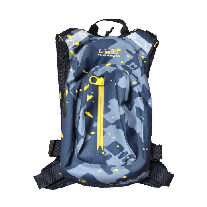LOBOO Trinkrucksack 6 Liter wasserdicht für Reise und Enduro