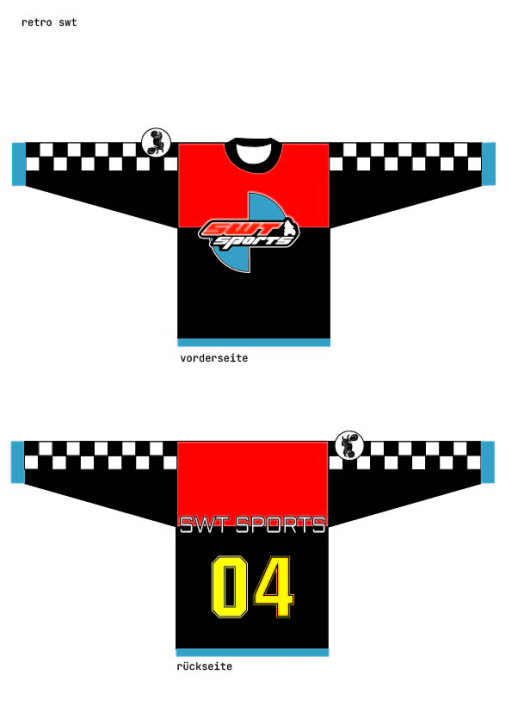 SWT-SPORTS Trikot ROT 2022 Fahrerhemd 3XL