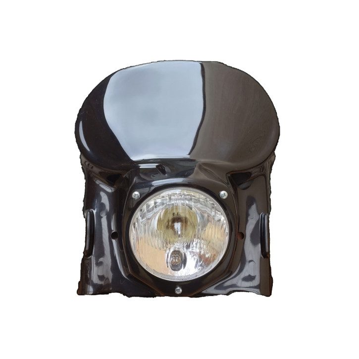 Lampenmaske UFO  Retro - Vintage uni schwarz Sonderserie