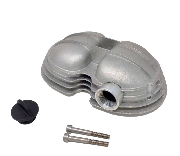 Ventildeckel mit Öleinfüllung , außenverschraubt