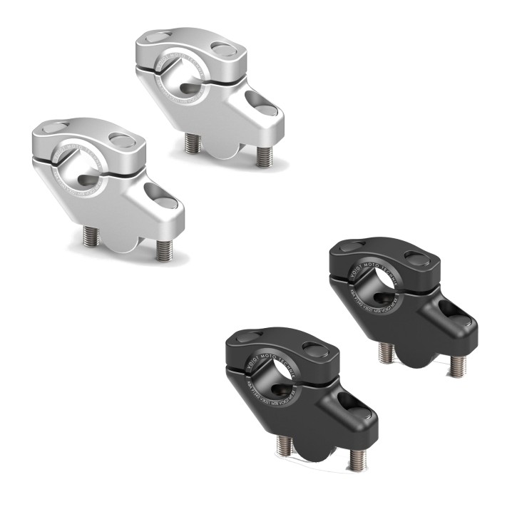 Lenkererhöhung + Lenkerversatz für 22mm Lenker von Voigt Moto Technik mit TÜV