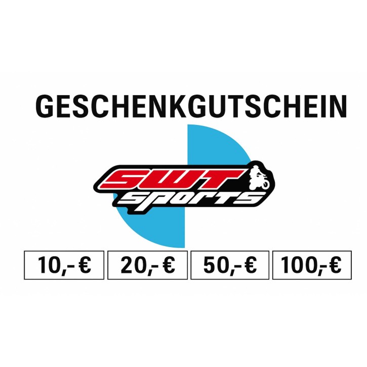 SWT-Sports Geschenkgutschein - Wertgutschein