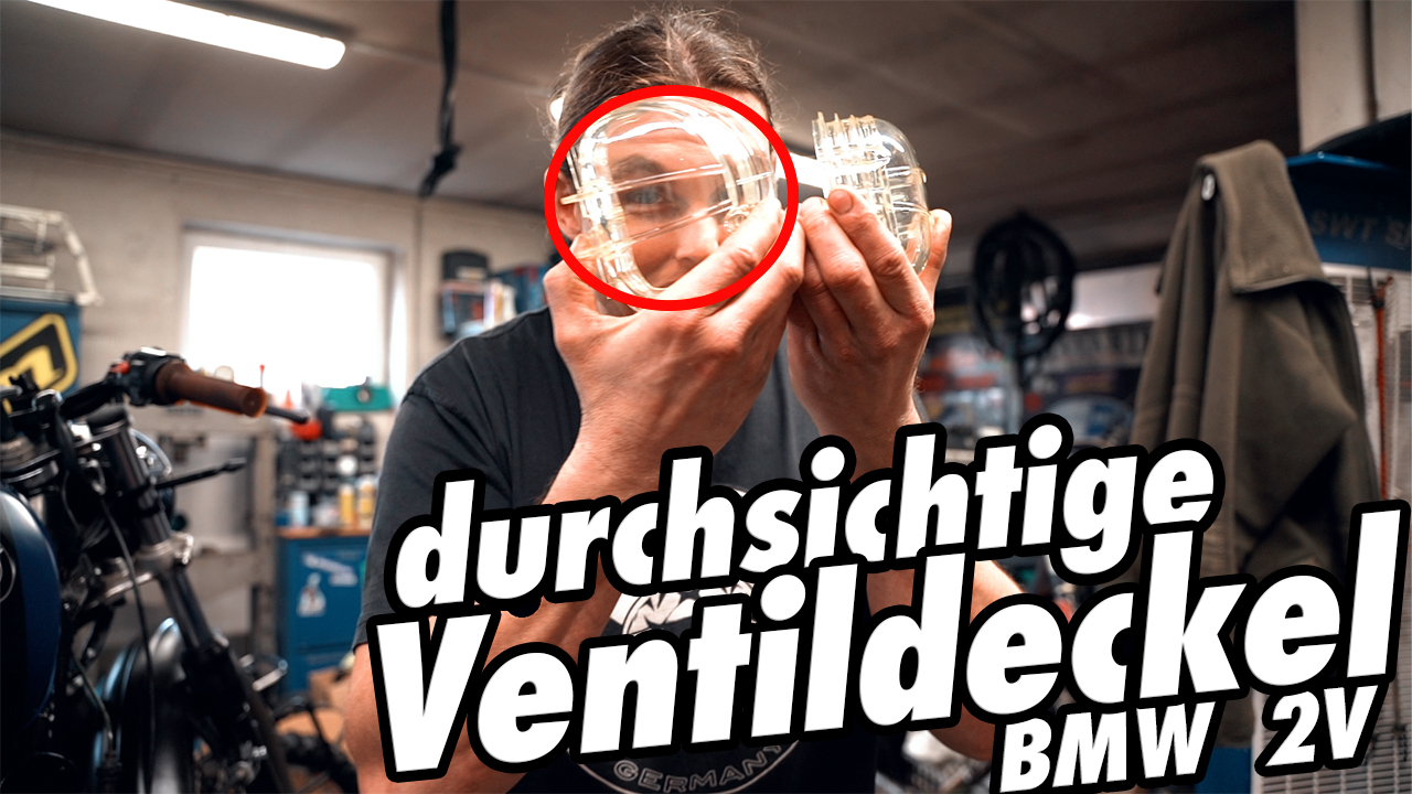 Ventildeckel transparent und aussenverschraubt für BMW Boxer R 2V