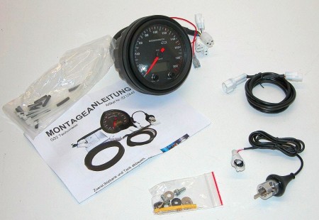 45 Tachowelle Zaddox TM2 Tachometer LCD für BMW R 65