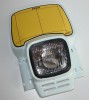 Lampenmaske ACERBIS Elba Retro - Vintage uni weiß
