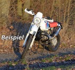 UFO Gabelschutz  KTM BMW WP 40 USD schmal weiß