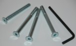 Schraubensatz Bremsbehälter für R 80 , 100 GS , R un K Modell