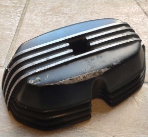 Ventildeckel schwarz rechts und links gebraucht für BMW Motorrad R 2-Ventil