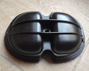Ventildeckel SET außenverschraubt schwarz für BMW Motorrad R  2-Ventiler