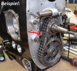 Steuerkette Duplex bis 09 1978 BMW 2V mit Schloss