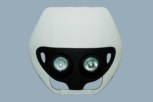 Lichtmaske UFO TWINS uni. weiß  OHNE E-Prüfung