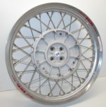 Hinterradfelge mit konventionellem Felgenring 18`