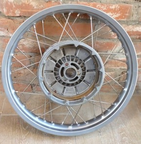 BMW R65 R80 G/S ST 12427941 Hinterrad Felge gebraucht Akront 2.50x18