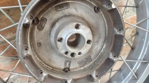 original Hinterrad 2,5 x 17 Zoll für BMW mit Reifen ContiTrailAttack 2 130/ 80- 17