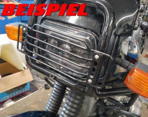 Lampengitter - Lampenschutzgitter aus Stahl für BMW R80GS - R100GS