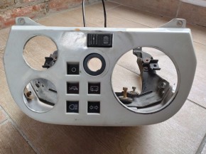Cockpitverkleidung Lampenträger original für BMW R 80 100 GS weiss gebraucht