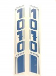 Tank Aufkleber 1070ccm Blau BMW Motorrad R 80 - 100 GS