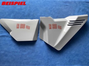 Aufkleber Batterieabdeckung BMW R80 G/S orange