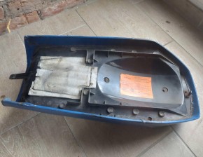 Doppelsitzbank gebraucht blau für BMW Motorrad R 65 GS, R 80 G/S, R 80 ST