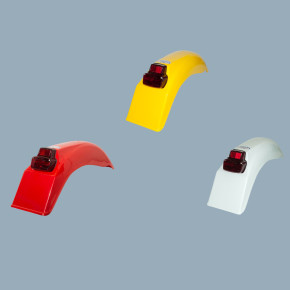 Enduro Kotflügel UFO hinten weiß Klassik Geländesport weiß