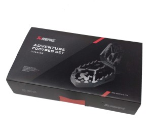 Akrapovic Titan Fussrasten für BMW Motorrad R Modelle (1999-2024)