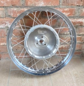 Hinterradfelge silber - 2,5 x 18 -  Radnabe NH-Power für Monoleverantrieb