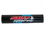 Lenkerpolster rund mit SWT-SPORTS Logo Schwarz