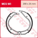 Bremsbackensatz hinten alle BMW 2-V-Boxer bis 1989